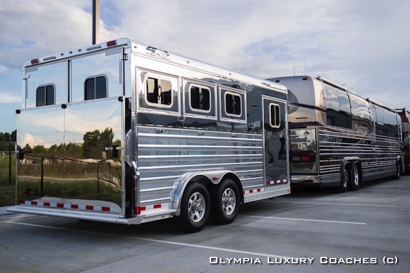 2017 4 Star Horse Bumper Pull Trailer