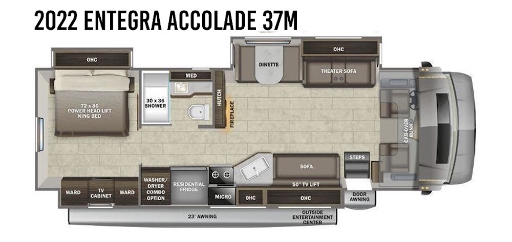 2022 Entegra Accolade For Sale