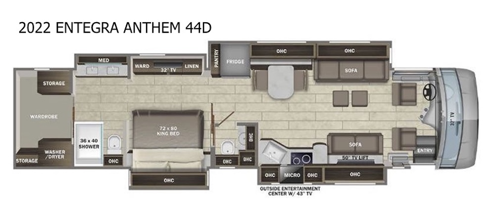 2022 Entegra Anthem For Sale