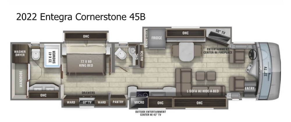 2022 Entegra Cornerstone For Sale