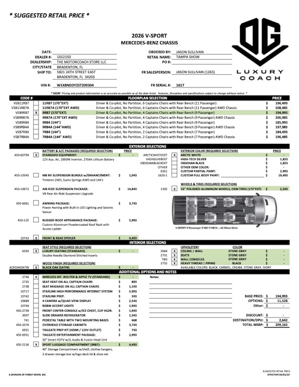 2026 OGV For Sale